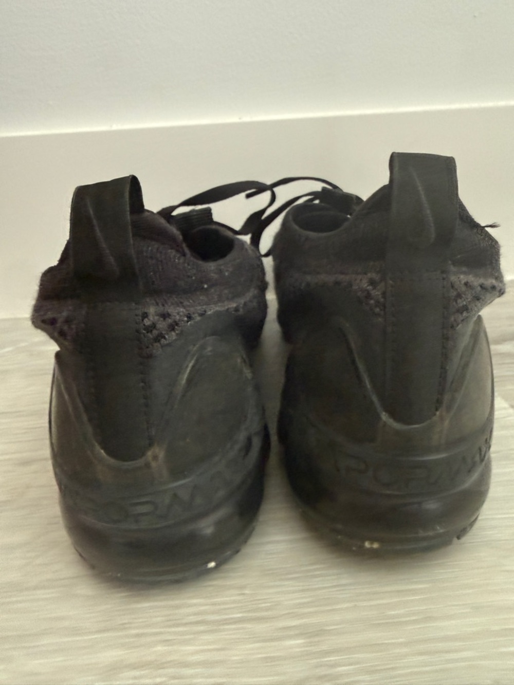 Nike Air VaporMax 2021 Flyknit Triple Black DH4084-001 Men’s 8 Women’s 9.5 - Picture 3 of 5